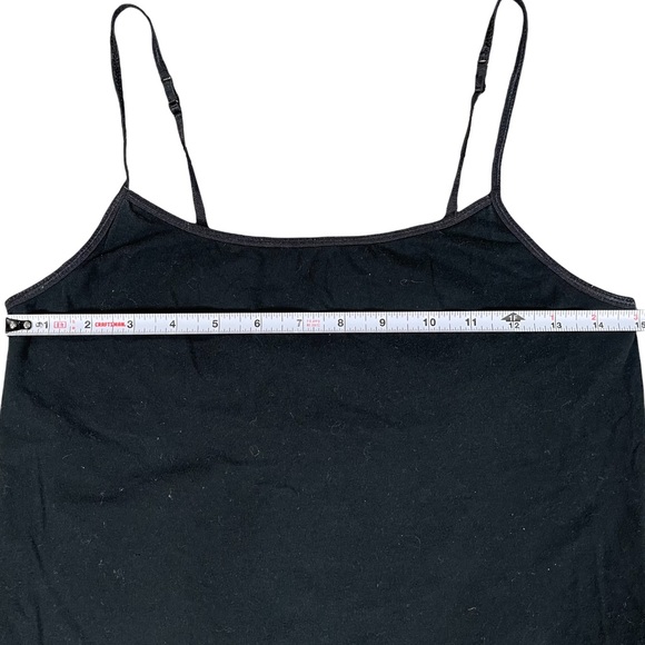 4/$32 Hollister large hot pink tank w/ lace Mossimo large black spaghetti strap - Picture 13 of 16